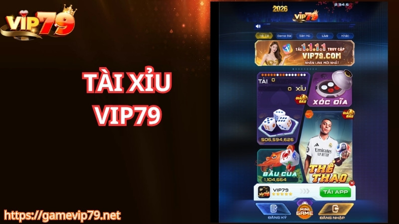 Lý do nên tham gia chơi tài xỉu VIP79
