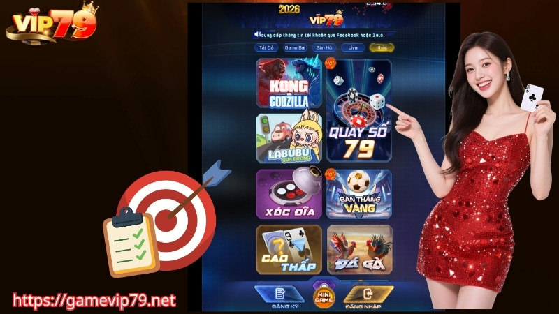 Mục tiêu phát triển của cổng game VIP79